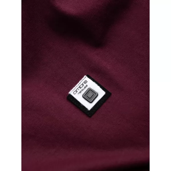  Pánska t -shirt OMBRE s1632 gaštan 