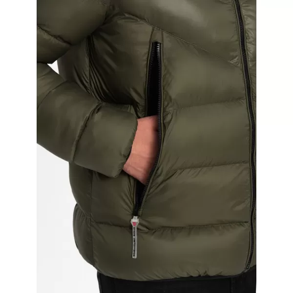  Pánska zimná bunda OMBRE om-jahp-0145 Dark Olive GREEN 