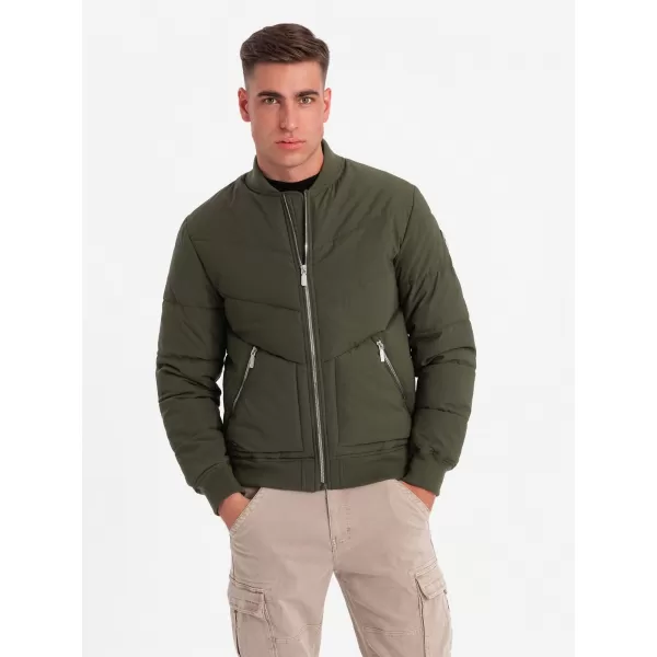  Pánsky OMBRE om-jalp-0143 Dark Olive GREEN 