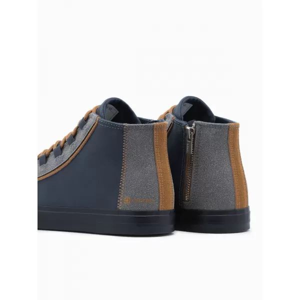  Pánske topánky OMBRE om-font-0140 Navy modré 