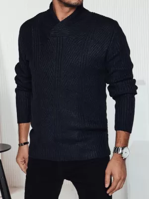 Pánsky sveter DSTREET wx2258 TMAVO MODRÁ