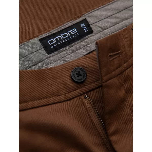  Pánske nohavice OMBRE om-Pacp-0190 karamel 