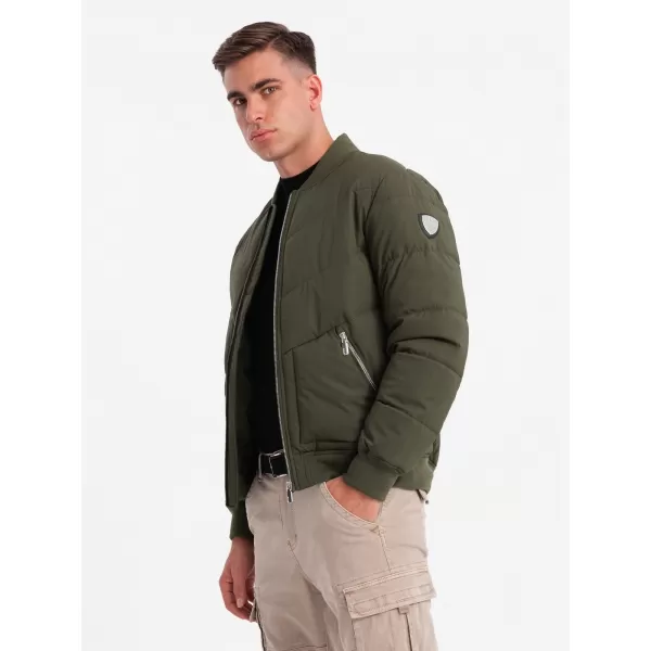  Pánsky OMBRE om-jalp-0143 Dark Olive GREEN 