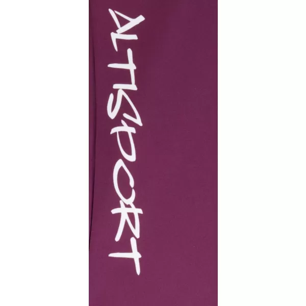  Funkčná termo mikina dámska prémiová ALTISPORT VOJ/alw051ter03 Burgundsko 