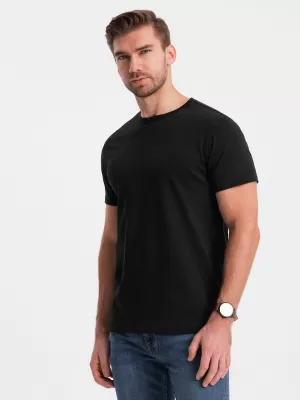 Pánske tričko OMBRE om-tsbs-0146 čierna