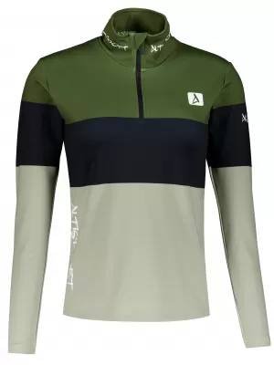 Dámska prémiová funkčná termo mikina ALTISPORT VOJ/ALW051TER03 KAKI
