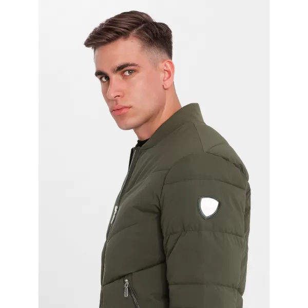  Pánsky OMBRE om-jalp-0143 Dark Olive GREEN 