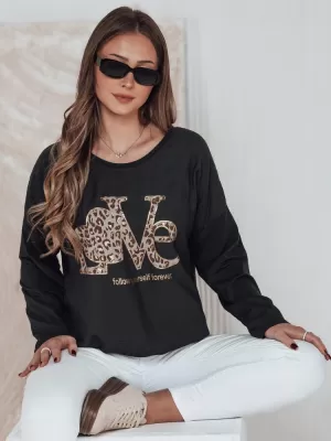 Dámske tričko DSTREET LOVEGLOW RY2697 TMAVO ŠEDÁ