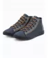 Pánske topánky OMBRE om-font-0140 Navy modré