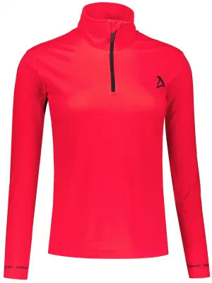 Dámska prémiová funkčná termo mikina ALTISPORT VOJ/ALW000TER03 ČERVENÁ