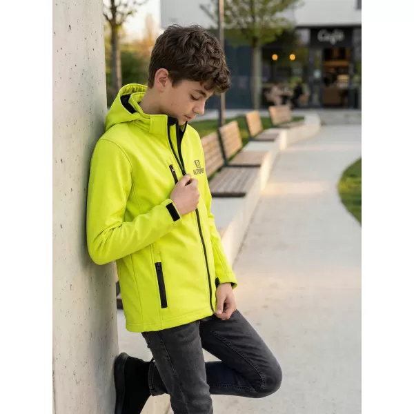  Detská softshellová bunda ALTISPORT ALK006535 VÁPNO 