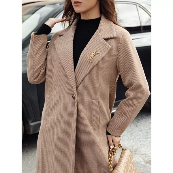  Dámsky kabát dstreet mantova ny0739 BEIGE 