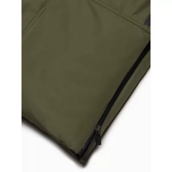  Pánska zimná bunda OMBRE om-jalj-0148 Dark Olive GREEN 