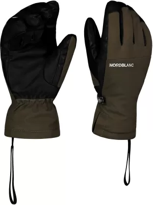 Lyžiarske rukavice NORDBLANC ALPINE NBWG7862 ARMÁDNA zelená