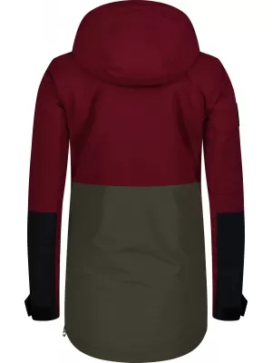 Dámsky anorak NORDBLANC WINTERFUN NBWJL8130 VÍNOVÁ