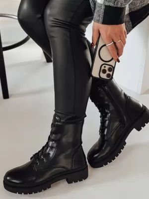 Dámske topánky DSTREET STYLOBOSS ZY0521 ČIERNA