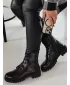 Dámske topánky DSTREET STYLOBOSS ZY0521 ČIERNA