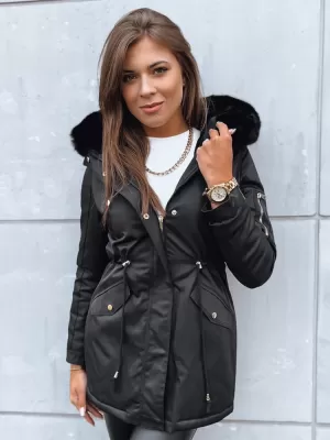 Dámsky kabát DSTREET GODDESS TY3867 ČIERNA