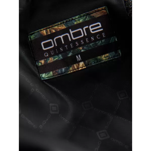  Pánska bunda OMBRE om-blzb-0113 grafit 