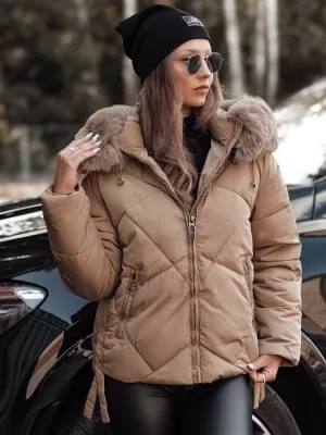Dámska bunda dstreet modiva ty4725 khaki