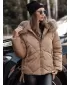 Dámska bunda dstreet modiva ty4725 khaki