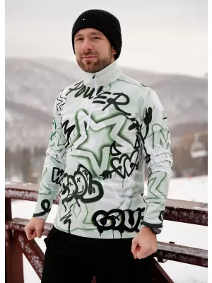 Pánska prémiová funkčná termo mikina ALTISPORT VOJ/ALM054TER03 ZELENÁ