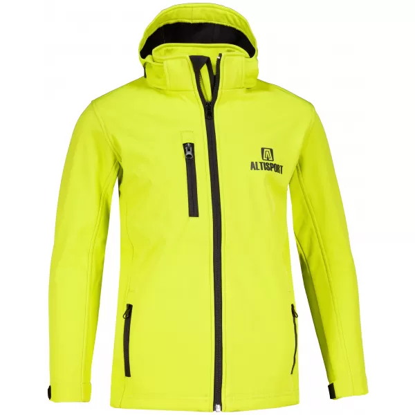 Detská softshellová bunda ALTISPORT ALK006535 VÁPNO 