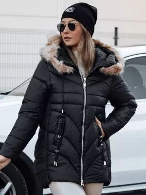 Dámska bunda dstreet meloma ty4713 čierna