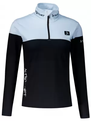 Dámska prémiová funkčná termo mikina ALTISPORT VOJ/ALW051TER03 NEBESKY MODRÁ