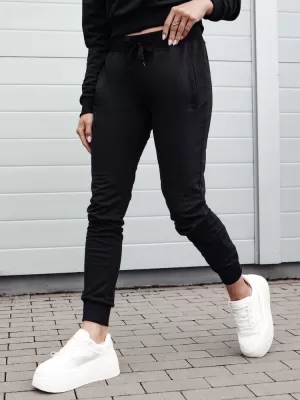 Dámske tepláky DSTREET FITS ČIERNA