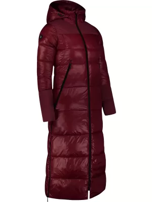 Dámsky zimný kabát NORDBLANC WINTERNIGHT NBWJL8077 VÍNOVÁ