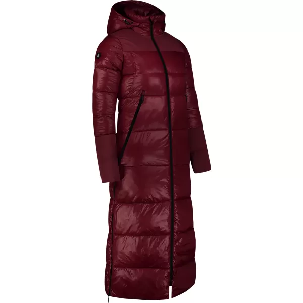  Dámsky zimný kabát NORDBLANC WINTERNIGHT NBWJL8077 VÍNOVÁ 