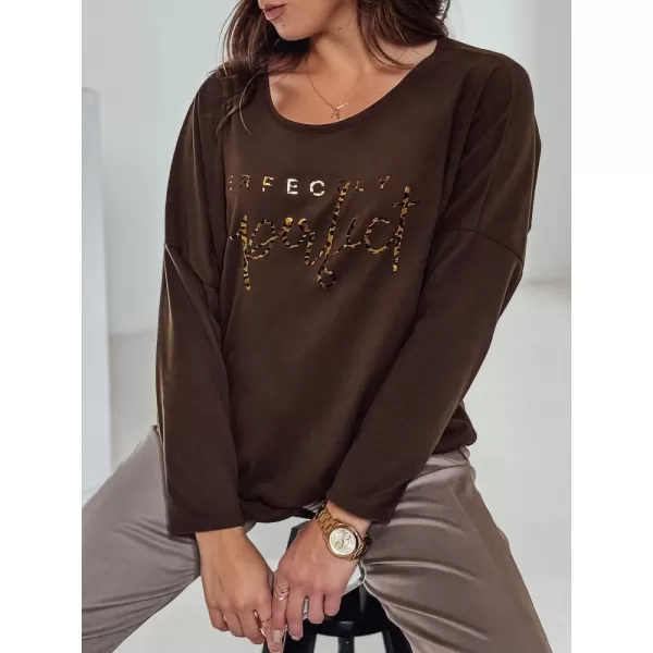  Dámske tričko DSTREET PERFSTYLE R2667 KARAMEL 
