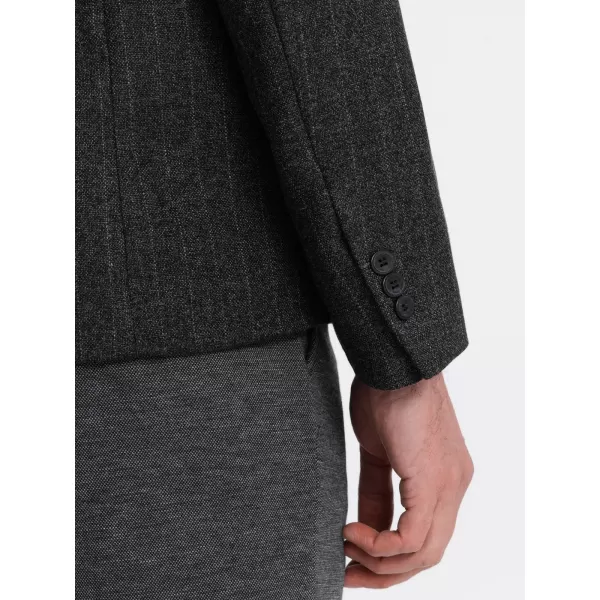  Pánska bunda OMBRE om-blzb-0113 grafit 