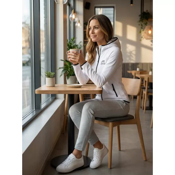  Dámska funkčná športová mikina ALTISPORT ALW056418 BIELA 