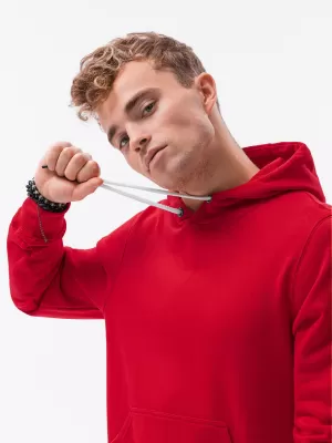 Mužská mikina OMBRE b979 červená