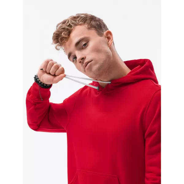  Mužská mikina OMBRE b979 červená 