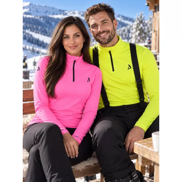  Dámska prémiová funkčná termo mikina ALTISPORT VOJ/ALW000TER03 FLUO RUŽOVÁ 