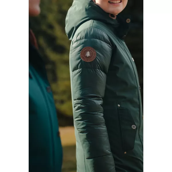  Dámsky zimný kabát NORDBLANC WARMHUG NBWJL8073 TMAVO zelená 