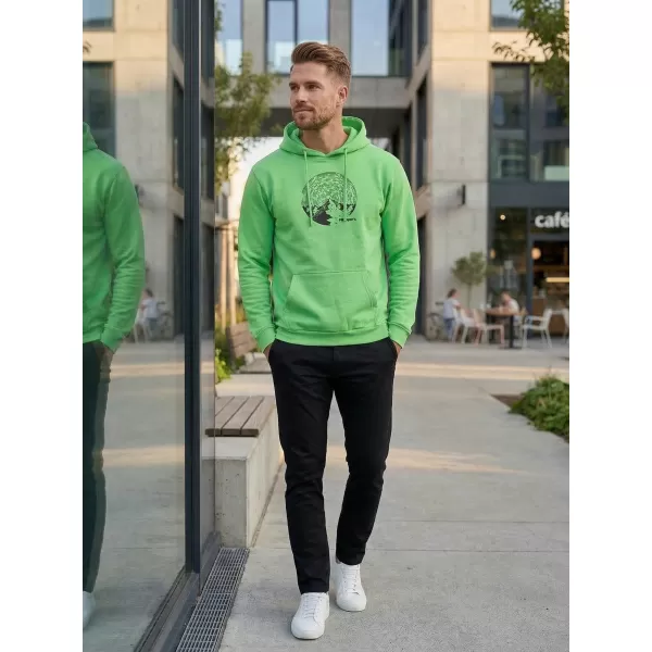  Pánska mikina ALTISPORT ALM172JN796 VÁPNO 