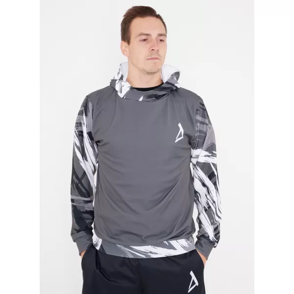  Pánska funkčná mikina premium ALTISPORT VOJ/ALM039MI01 sivá 