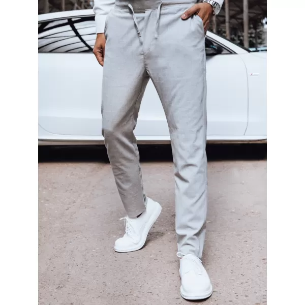  Pánske nohavice DSTREET ux4415 SVETLO ŠEDÁ 