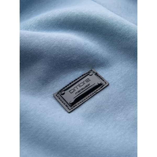  Pánska mikina OMBRE OM-SSNZ-0136 MODRÁ 