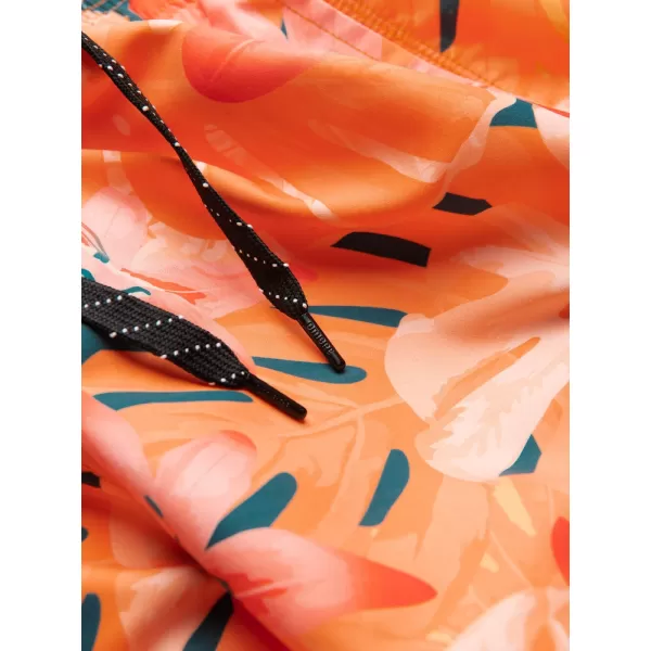  Pánske kúpajúce sa šortky OMBRE om-srbs-0140 ORANGE 