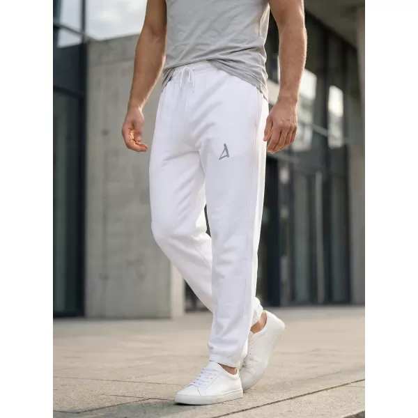  Pánske tepláky ALTISPORT BYB/ALM002BY286 BIELA 