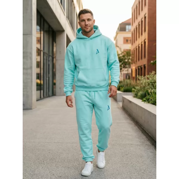  Pánske tepláky ALTISPORT BYB/ALM002BY286 TYRKYSOVÁ 