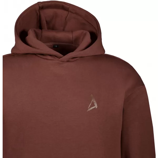  Pánska mikina ALTISPORT BYB/ALM002BY284 ČOKOLÁDOVO HNEDÁ 