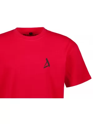 Pánske oversized tričko ALTISPORT BYB/ALM002BY102 ČERVENÁ