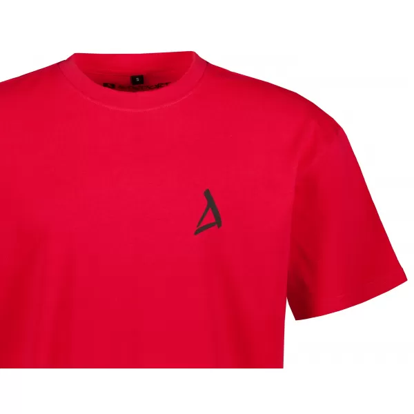  Pánske oversized tričko ALTISPORT BYB/ALM002BY102 ČERVENÁ 