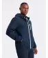 Pánska bunda OMBRE om-janp-0136 NAVY MRUE